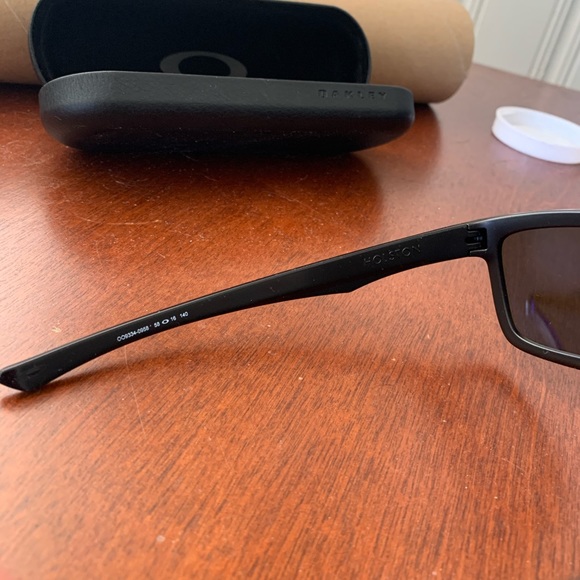 Oakley Houston Sunglasses Violet Iridium lenses - Picture 7 of 8